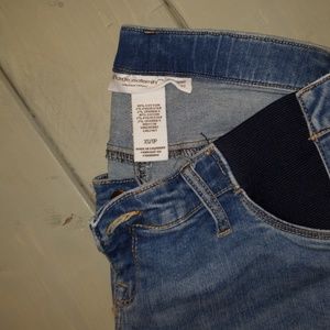 Liz Lange Maternity ripped-knee skinny jean
